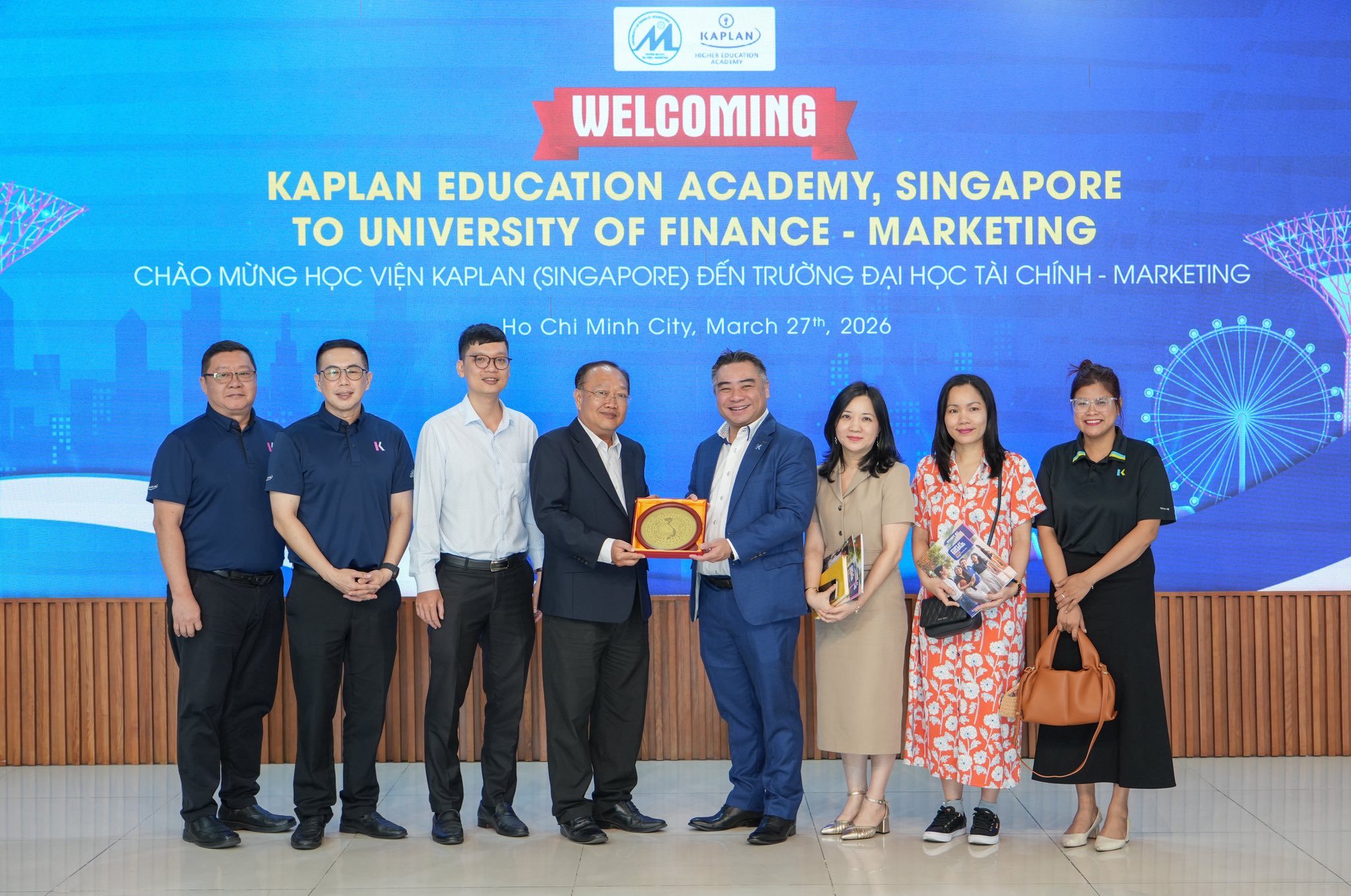 UFM welcomed delegation from Kaplan, Singapore
