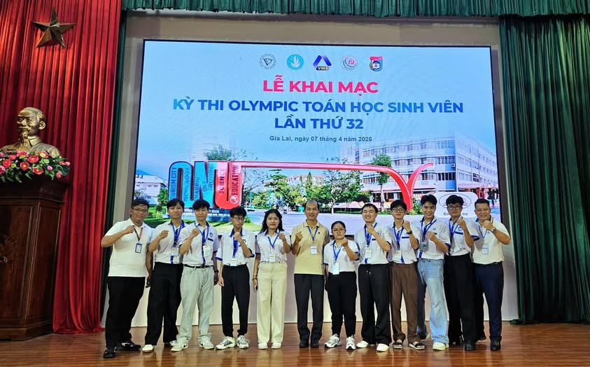 UFM Team Achieves Results at 32nd National Mathematics Olympiad for University Students.