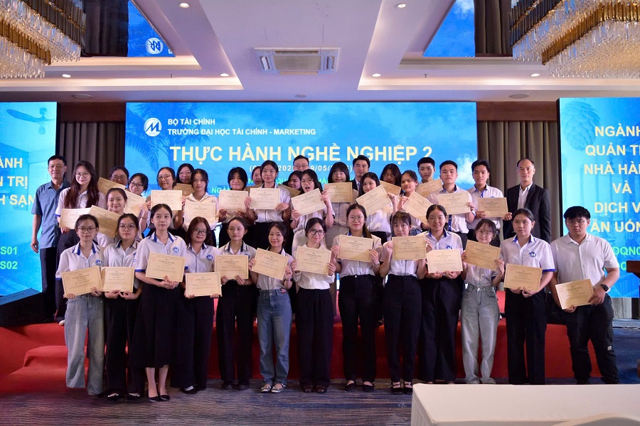 Students gain hands-on hospitality experience at Marina Bay Vung Tau Resort & Spa