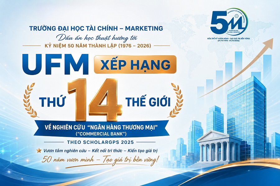 UFM ranks 14th worldwide in commercial banking research in ScholarGPS 2025