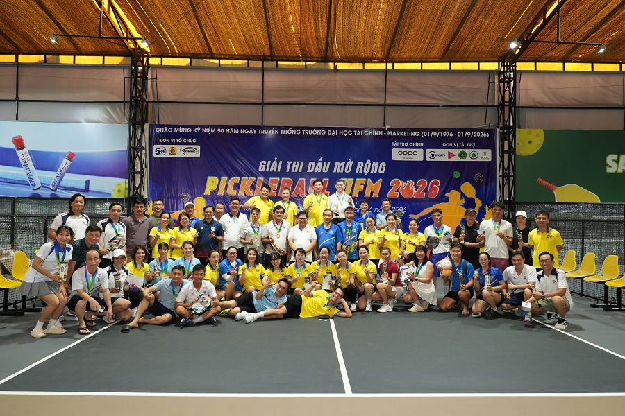 University of Finance – Marketing Open Pickleball Tournament 2026 Promotes Sportsmanship and Connections